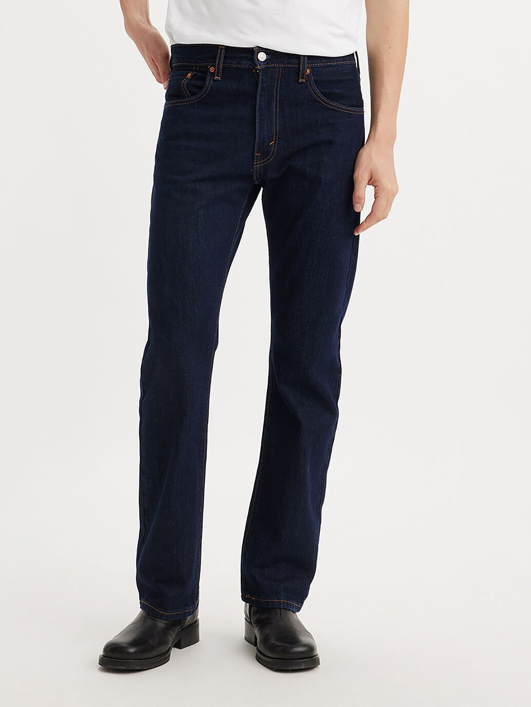Levi's Mens 517 Boot Cut Jeans Rinse