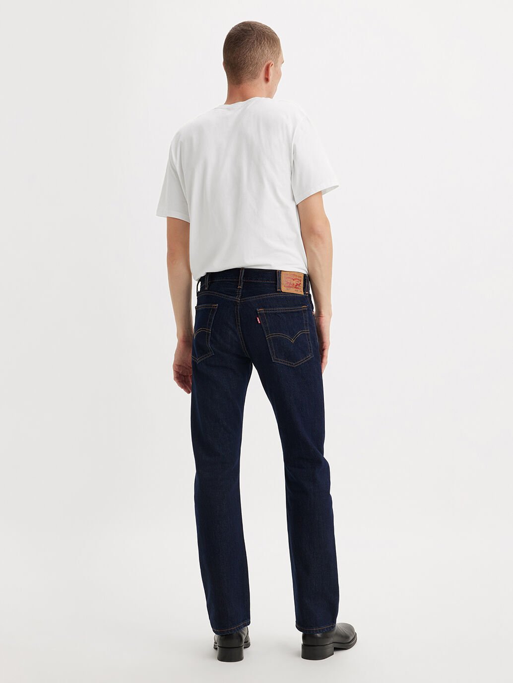 Levi's Mens 517 Boot Cut Jeans Rinse
