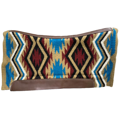 Premium Woven Coloured Wood Western Pad