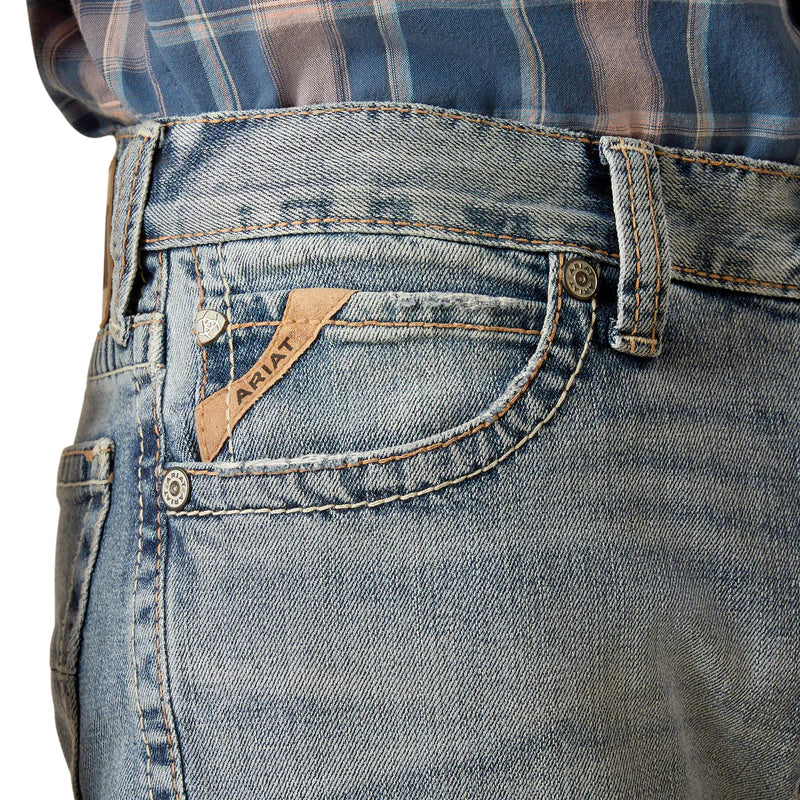Ariat Mens M8 Slim Grizzly Baltmore Jeans