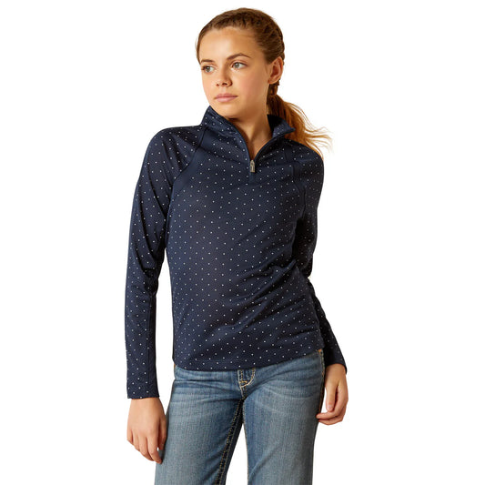 Ariat Yth Sunstopper 3.0 Navy Dot