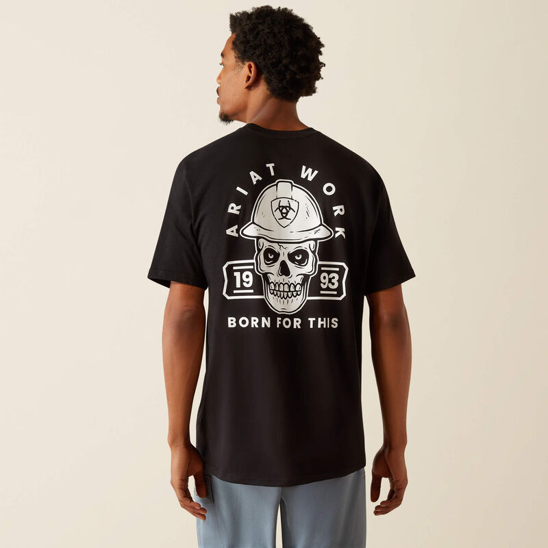 Ariat Rebar Cotton Strong Hardhead Mens SS Tee