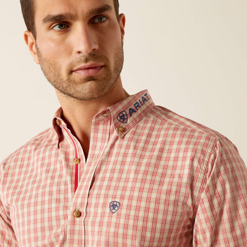 Ariat Mens Pro Series Team Packer Fitted LS Shirt
