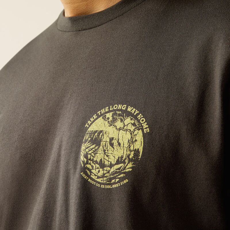 Ariat Take the Long Way Mens SS Tee