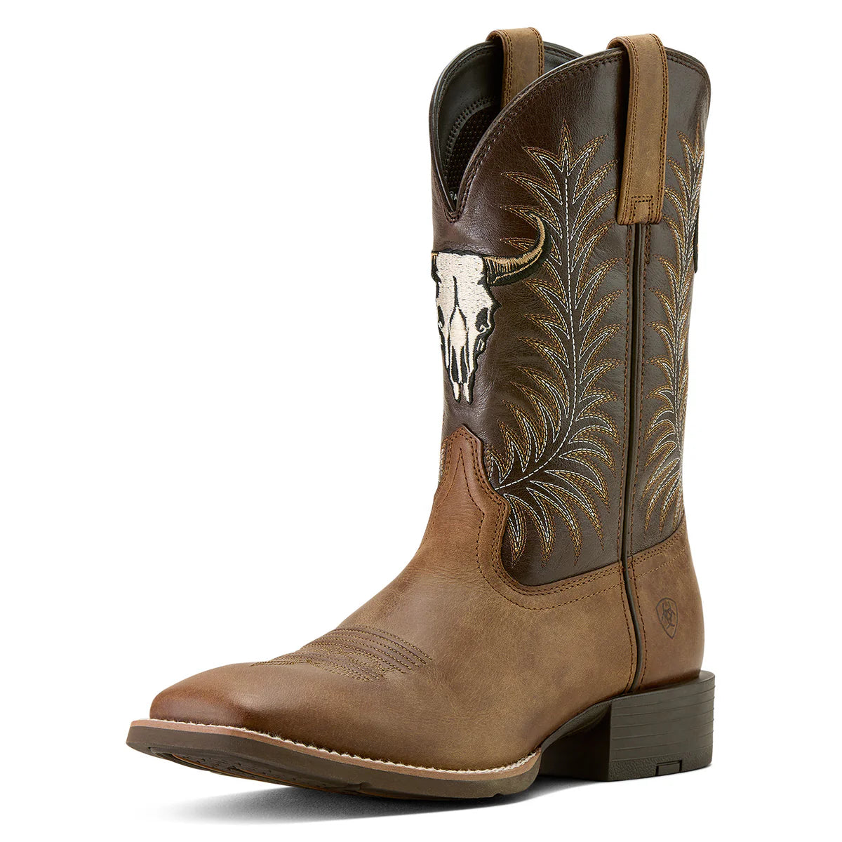 Ariat Sport Steer Skull Mens Boots