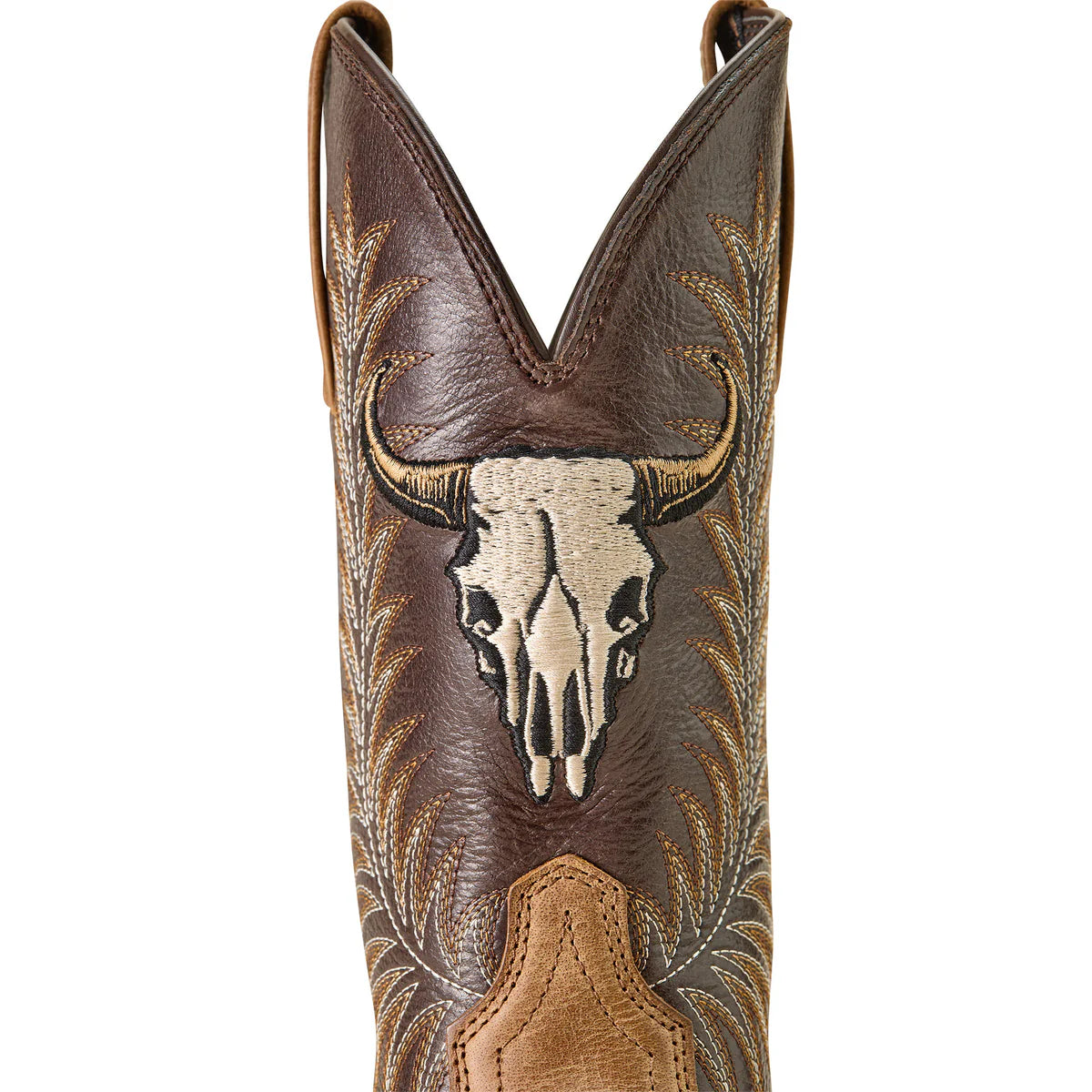 Ariat Sport Steer Skull Mens Boots