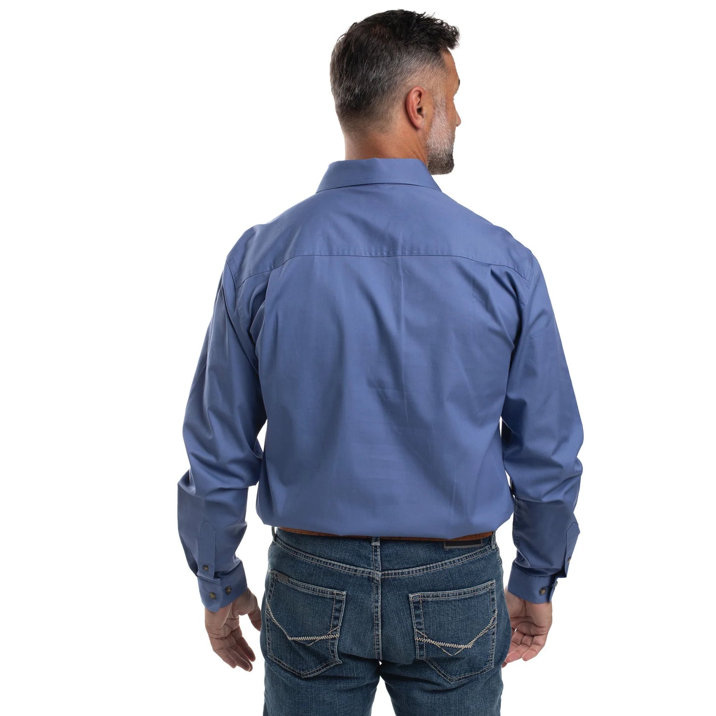 JCA Cameron Mens Workshirt Blue