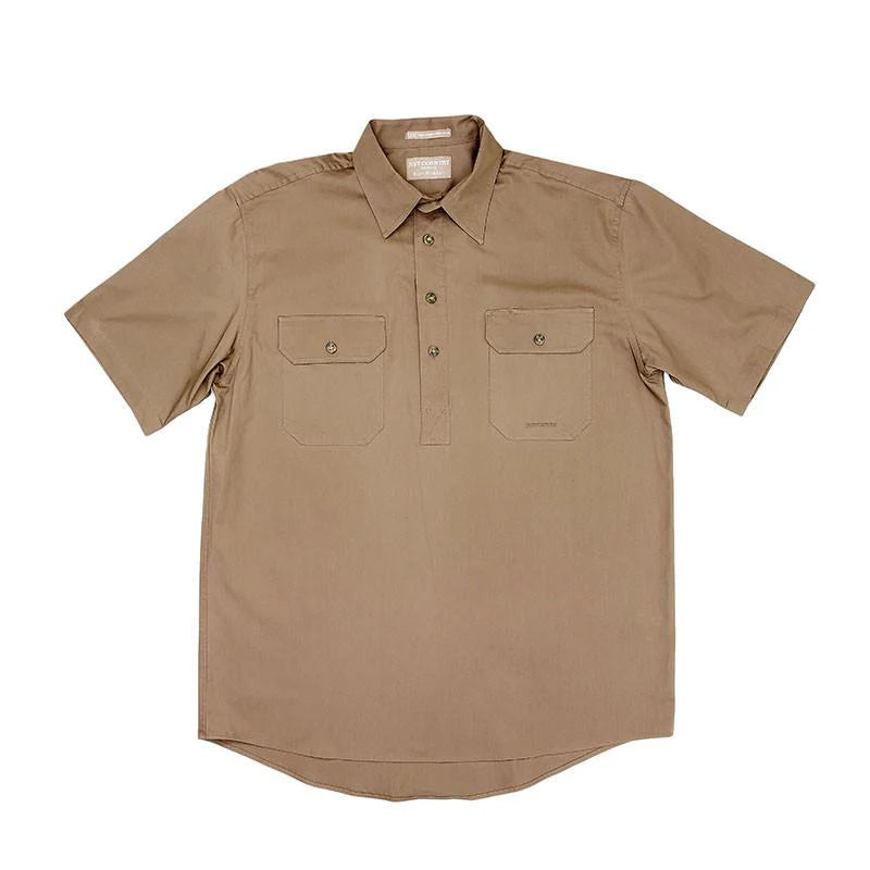 JCA Adam Mens Workshirt Brown