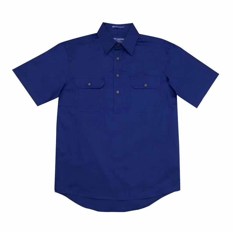 JCA Adam Mens Workshirt Cobalt