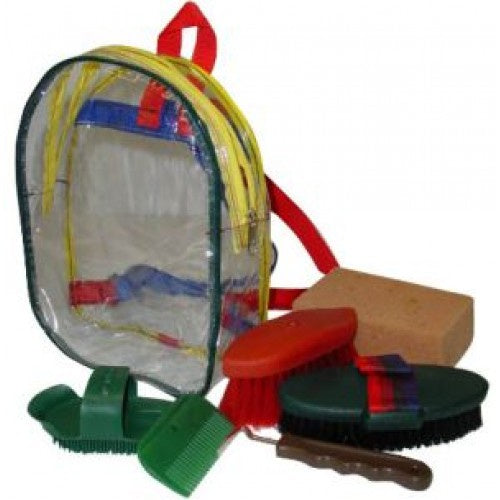 Rainbow Back Pack Grooming Kit
