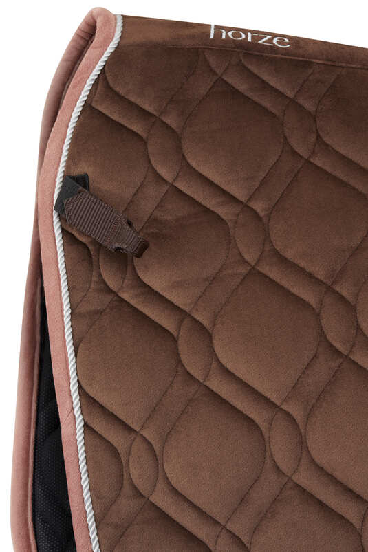 Horze St Moritz Dressage Pad Chocolate Martini