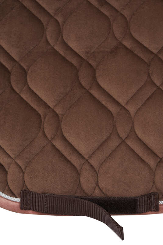 Horze St Moritz Dressage Pad Chocolate Martini