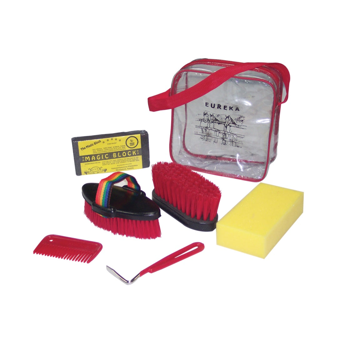 Budget Grooming Kit 7 Piece Red