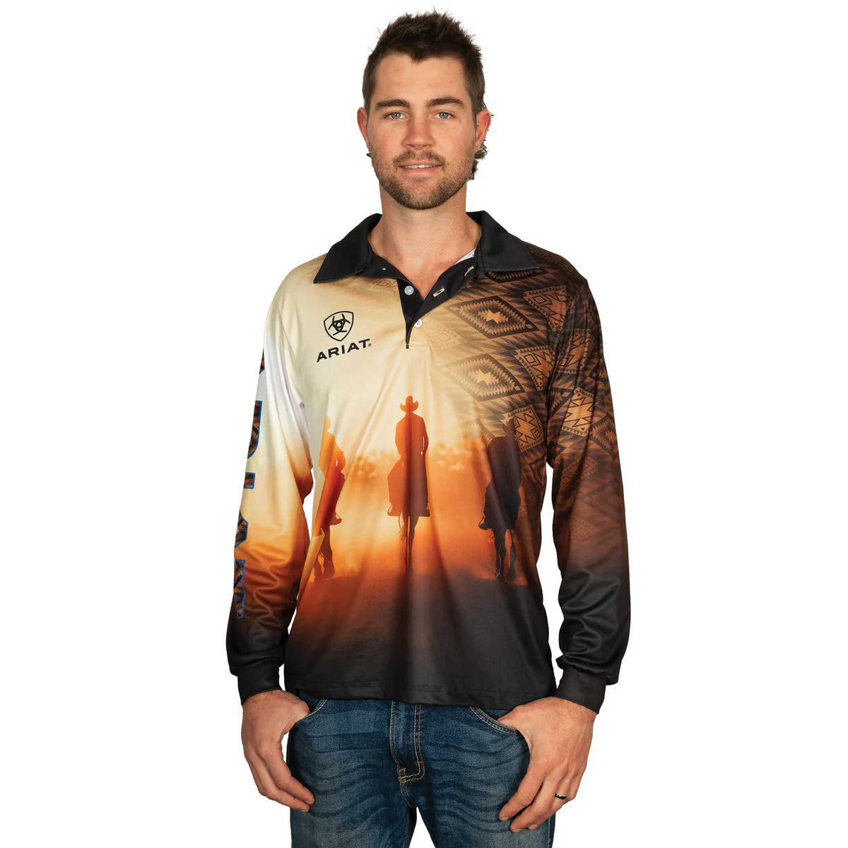 Ariat Fishing Shirt Rodeo Roper