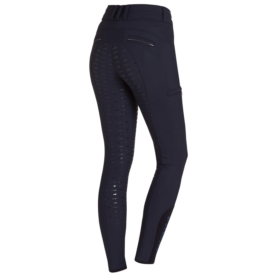 Schockemohle Winter Heather FS Breeches True Navy