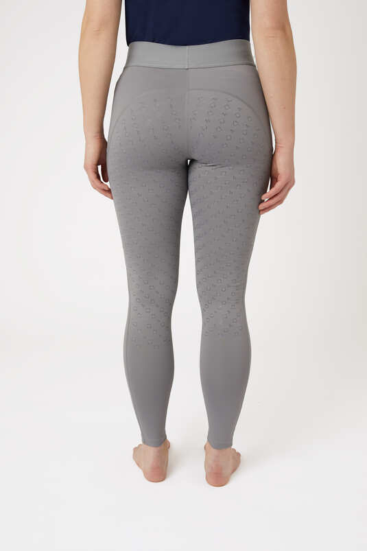 Horze Nadia Ladies Silicone Tights Titanium Grey