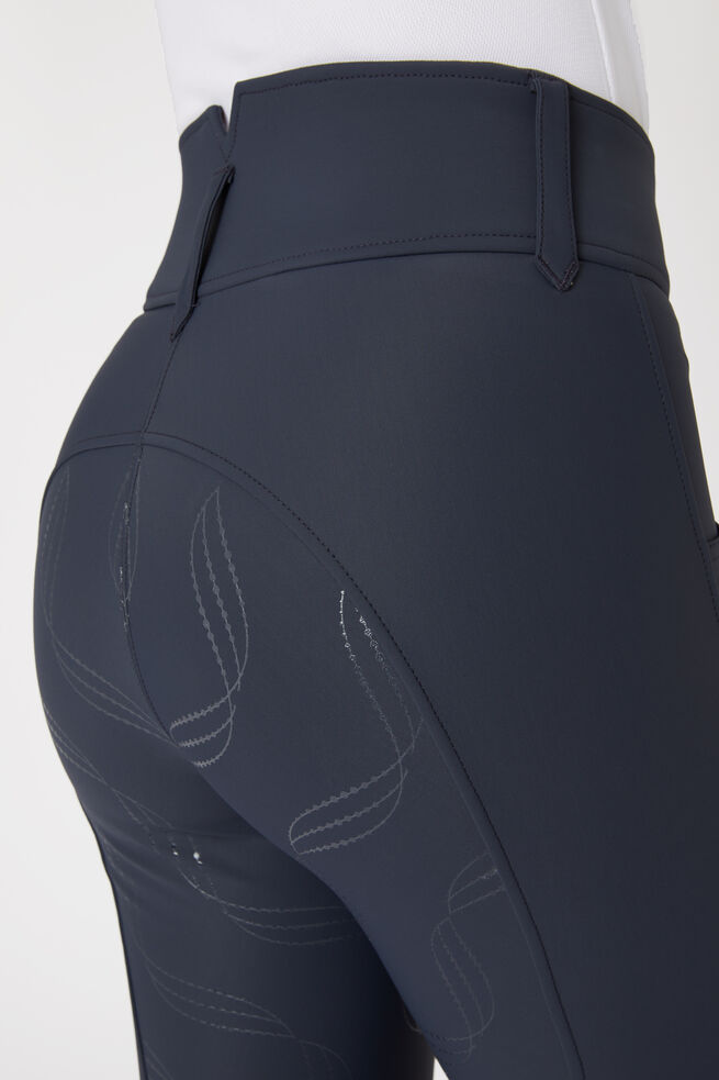 Horze Indira FS Ladies Breeches Ink Blue
