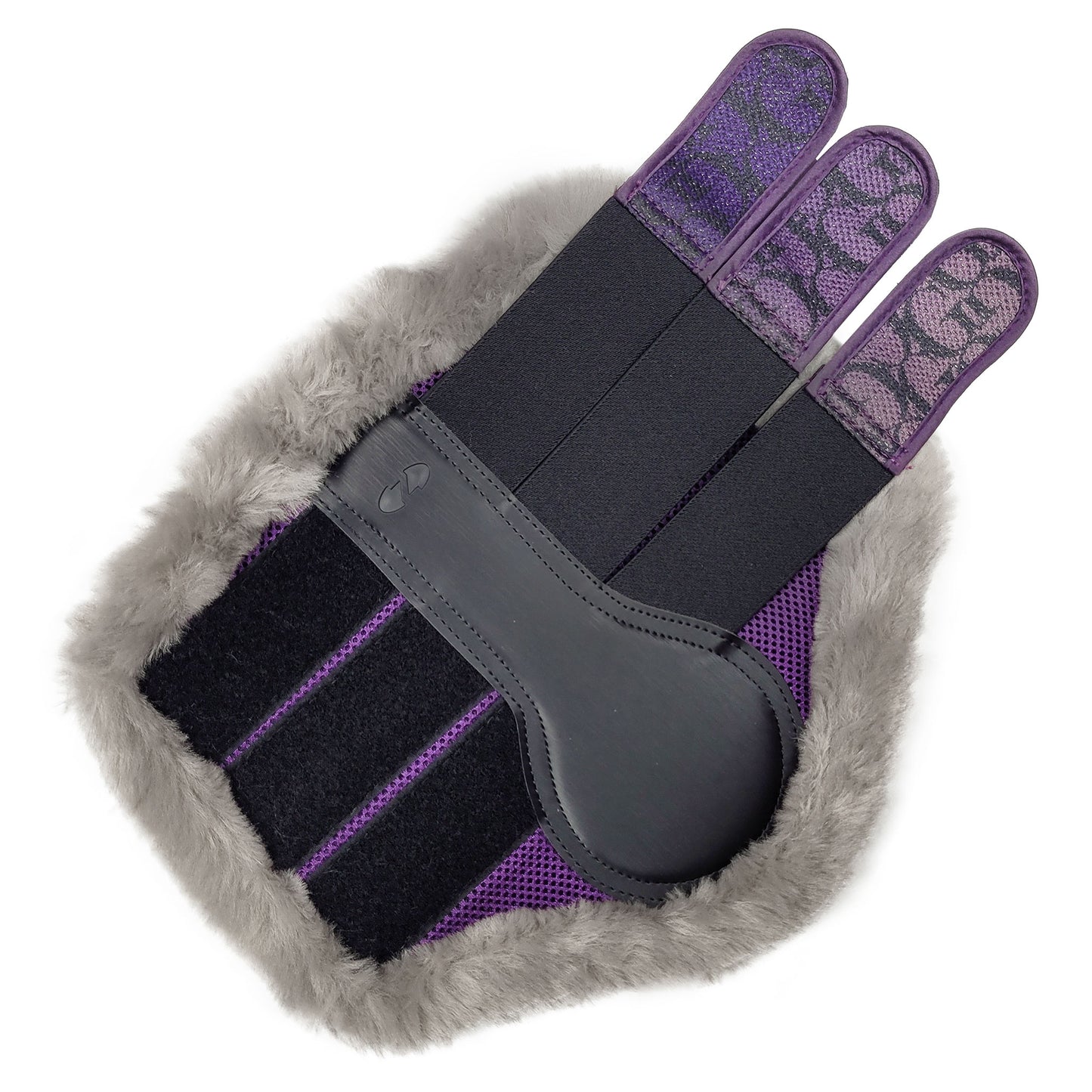 Glamour Brushing Boots Purple
