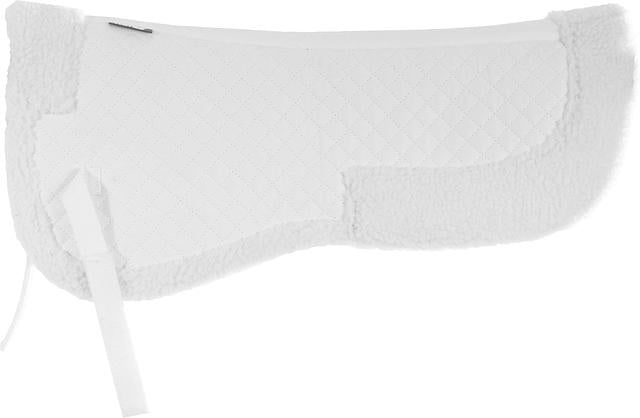 Horze Imitation Faux Fur White