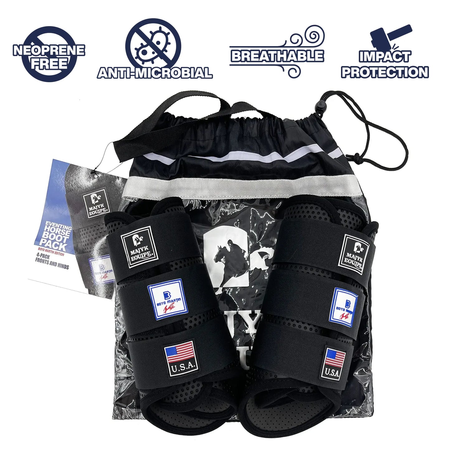 Majyk Equipe Boyd Martin Eventing XC Boots Set of 4