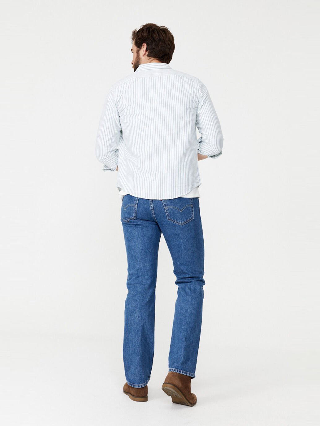 LEVI'S Men's 516 Straight Jean's Stonewash