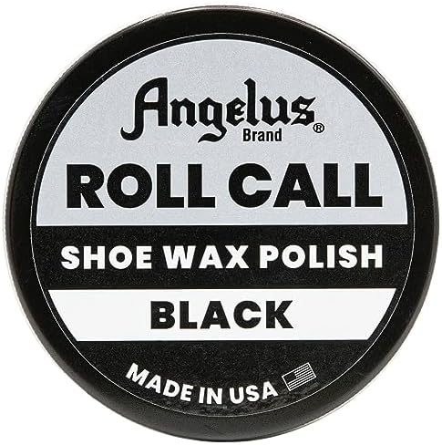 Angelus Roll Call Military Grade Shoe Polish Black 50gm