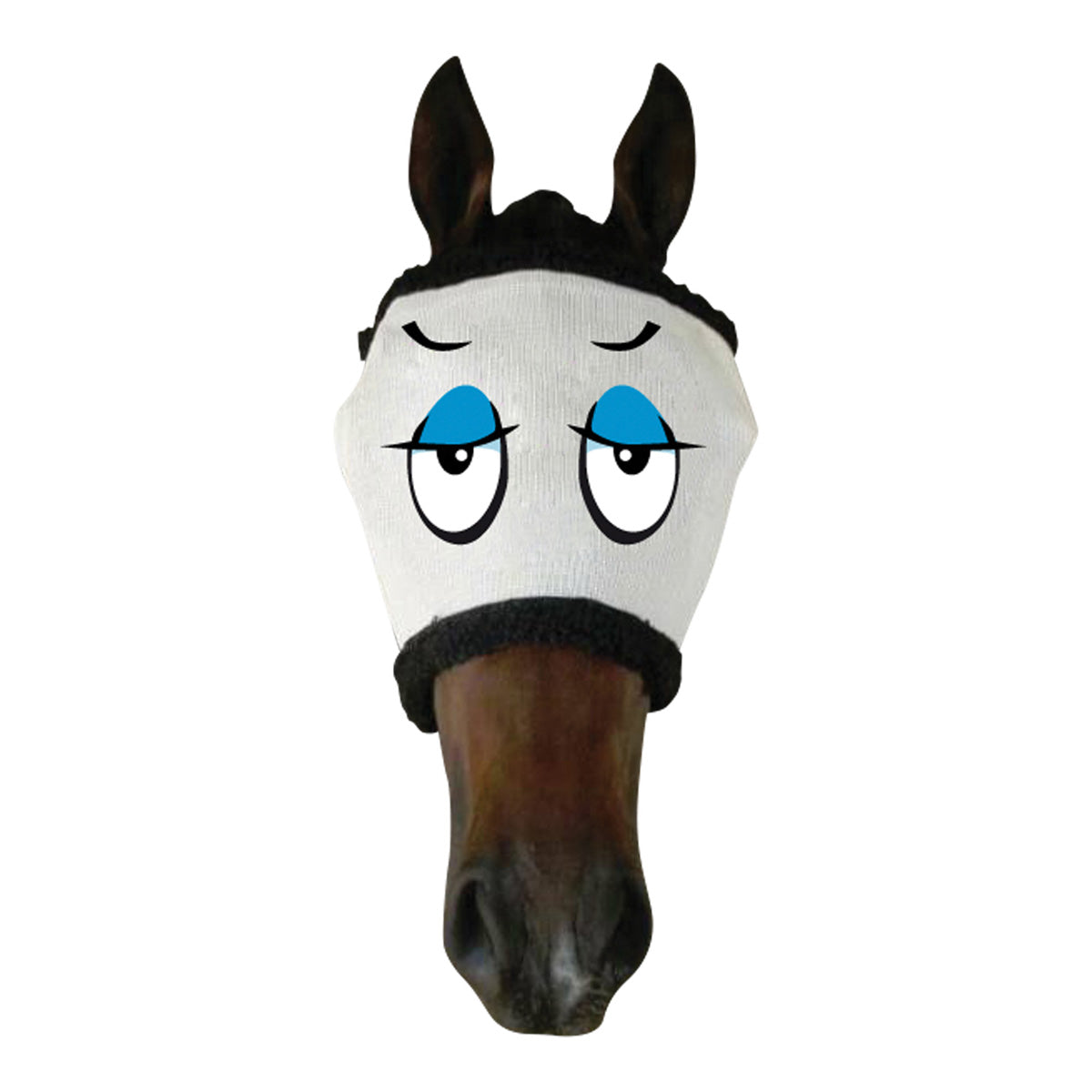 Fly Mask Casanova White