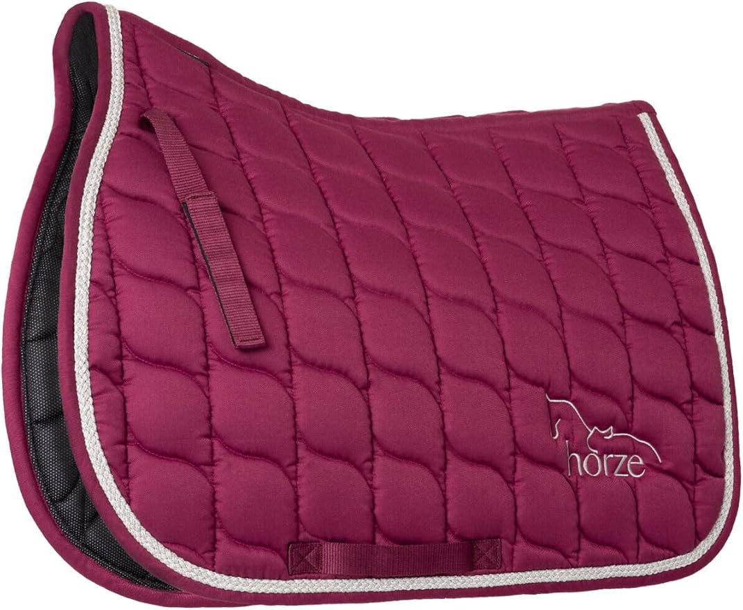 Horze Eternal Gaze DR Saddle Pad Purple Potion