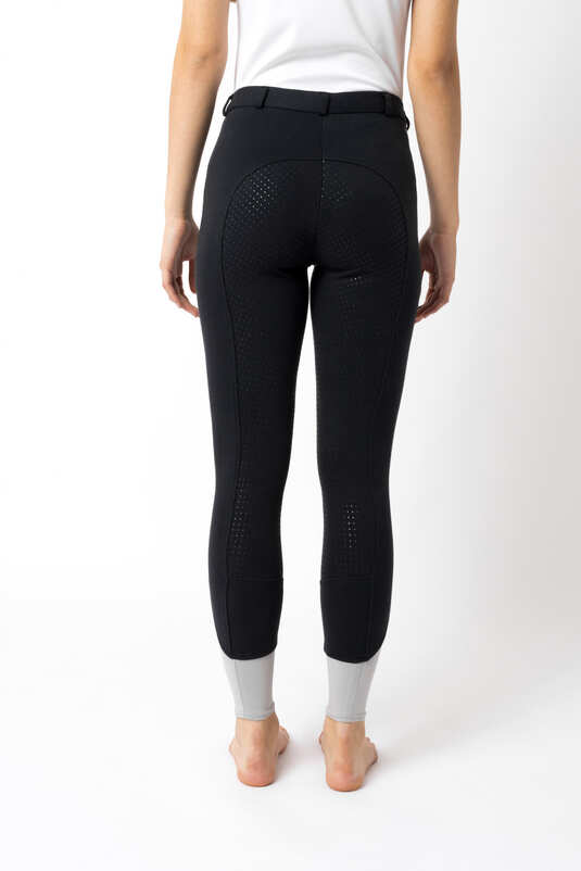 Horze Felicia Ladies Full Grip Breeches Black