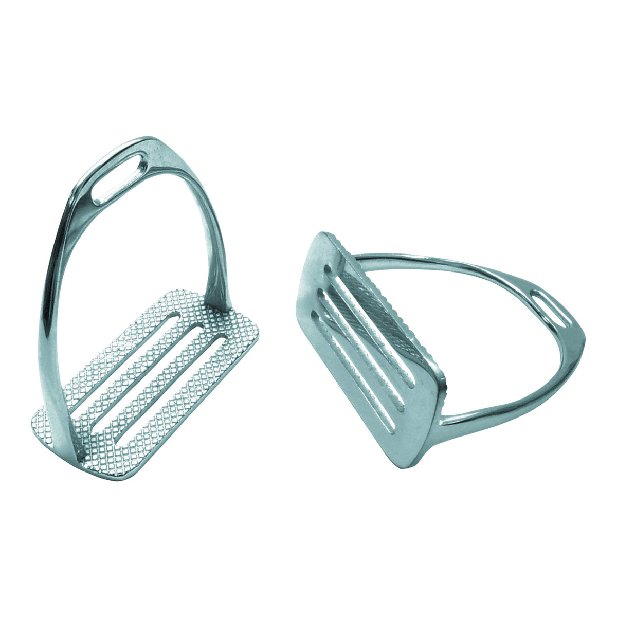 Eureka 4 Bar Nickle Plate Stirrup Irons
