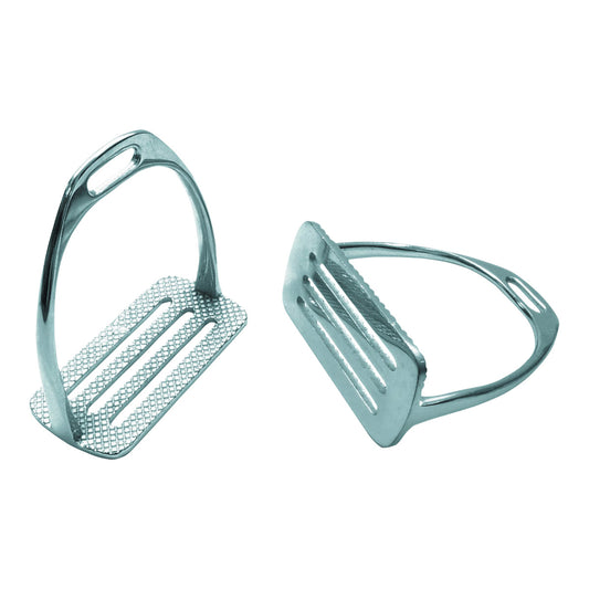 Eureka 4 Bar Nickle Plate Stirrup Irons