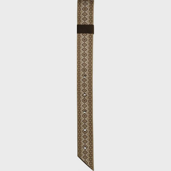 Ezy Ride Billet Strap Nylon Offside Brown Snake