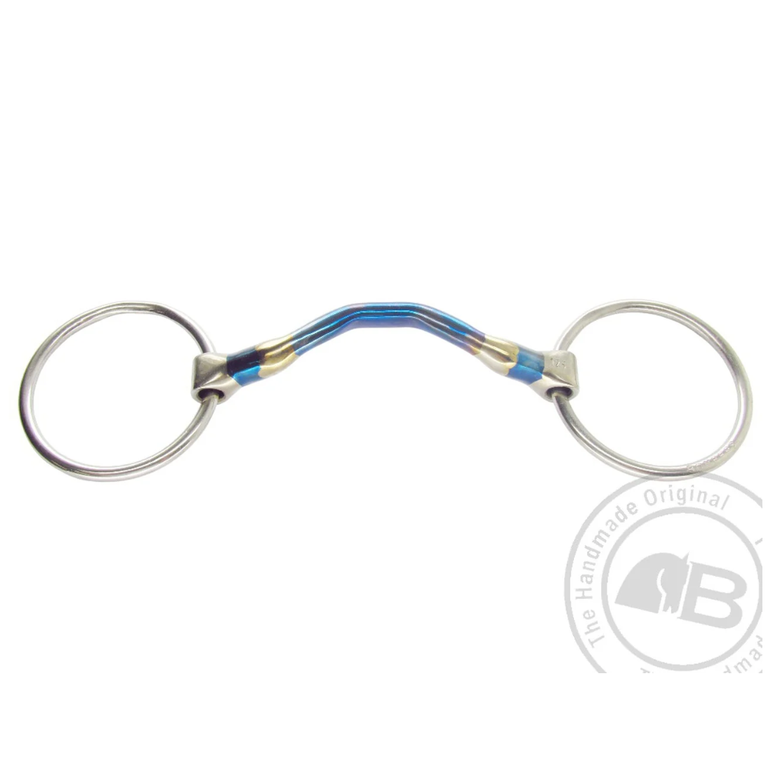 Bomber Pony Loose Ring Happy Tongue Bit