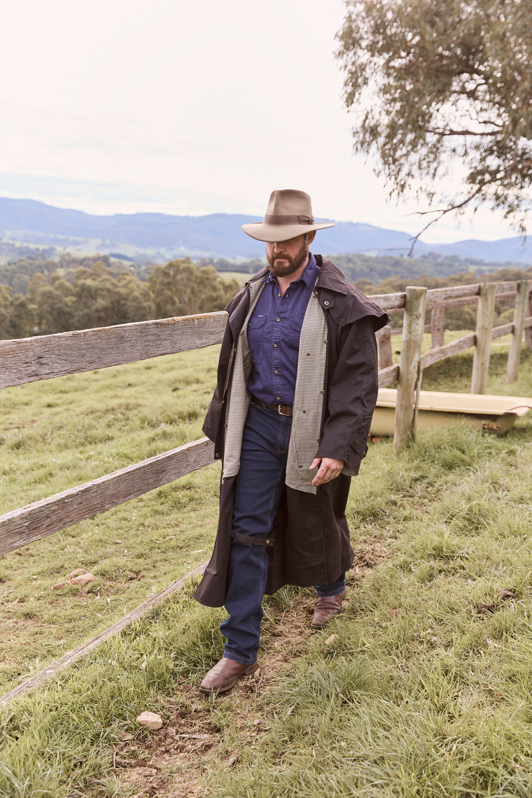 Nullarbor Full Length Jacket Brown