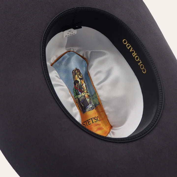 Stetson Colorado Hat Charcoal Grey