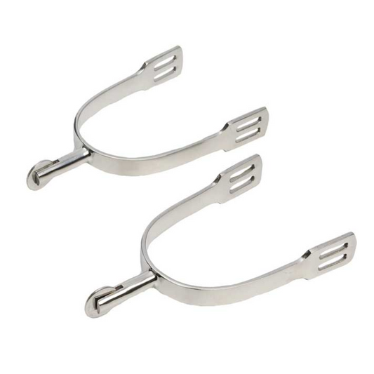 Dressage Spurs with Disc Rowels 35mm Shank