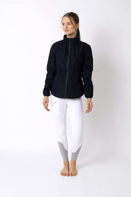 Horze Fiora Ladies Waterproof Jacket Navy