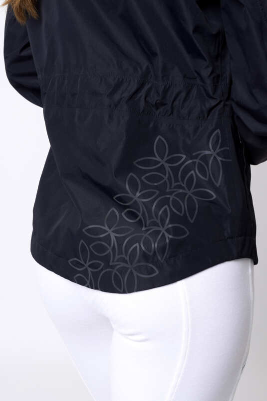 Horze Fiora Ladies Waterproof Jacket Navy