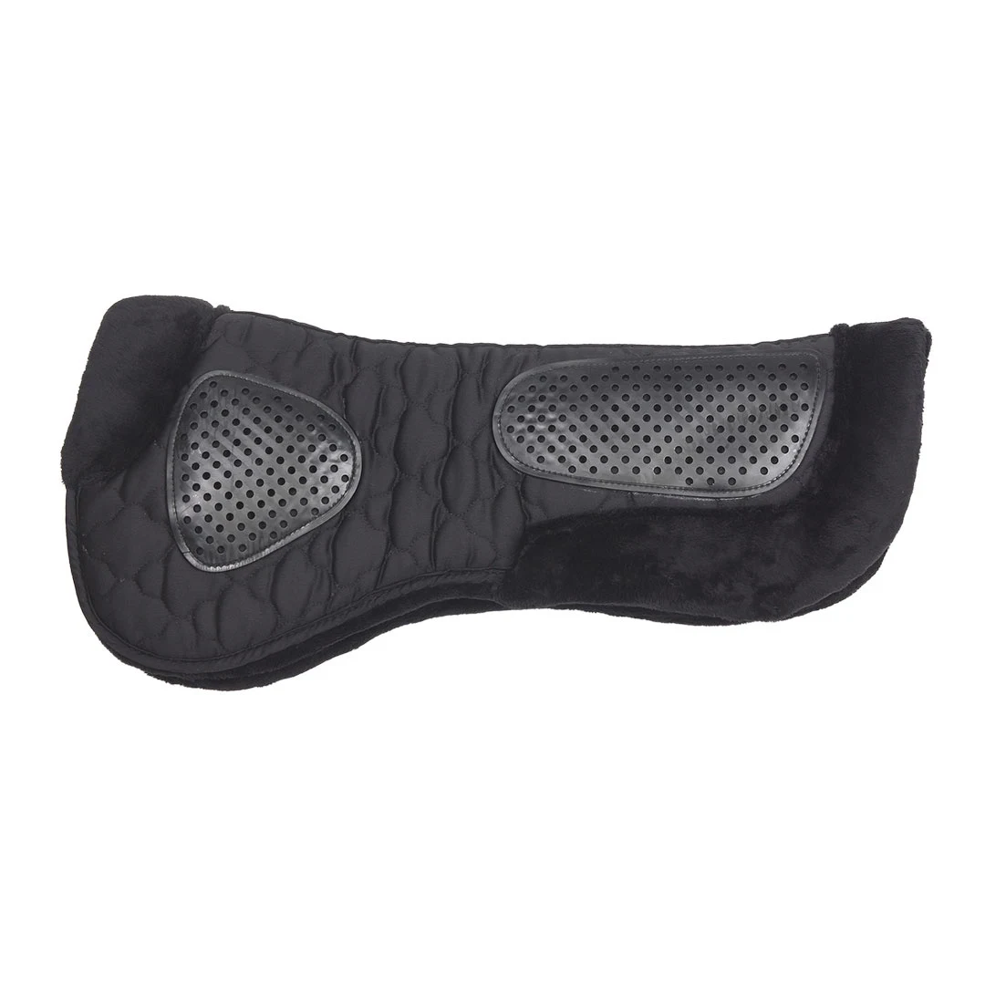 Fleece Gel Half Pad Black