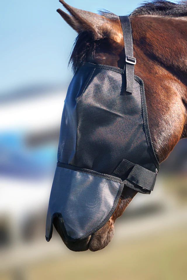 Flyveil by Design 100% UV Blockout Shaped Nose Australian Made