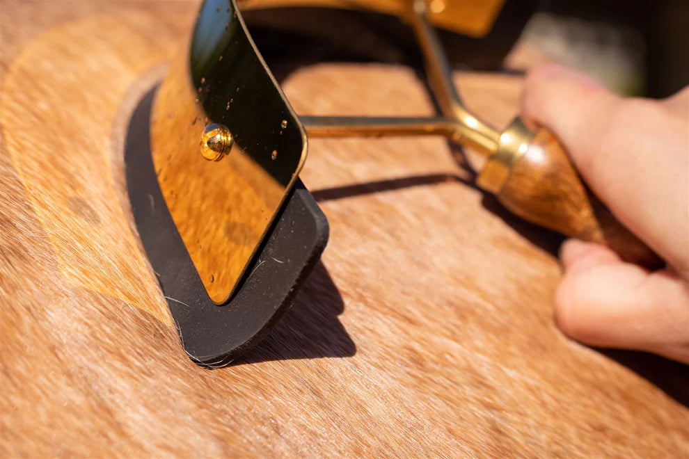 Hairy Pony Gold Sweat Scraper