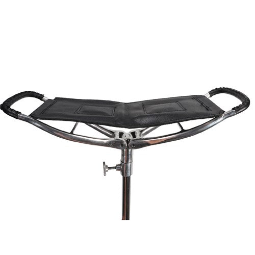 Shooting Seat Stick Metal with Leather Seat