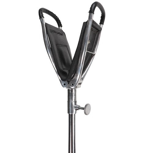 Shooting Seat Stick Metal with Leather Seat