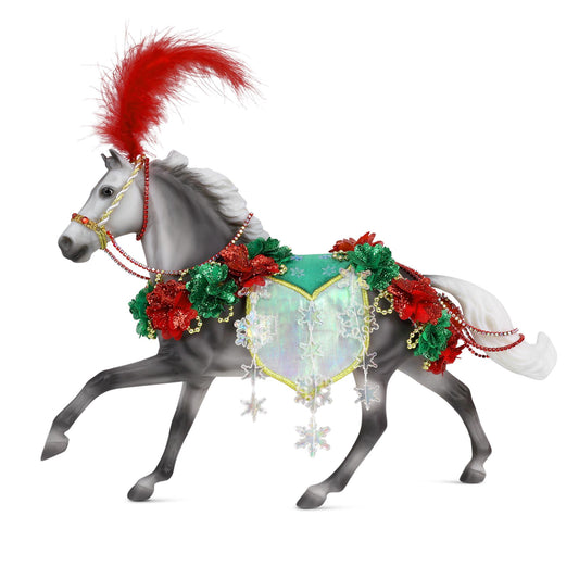 Breyer Traditional 2025 Holiday Horse Christmas in Bloom