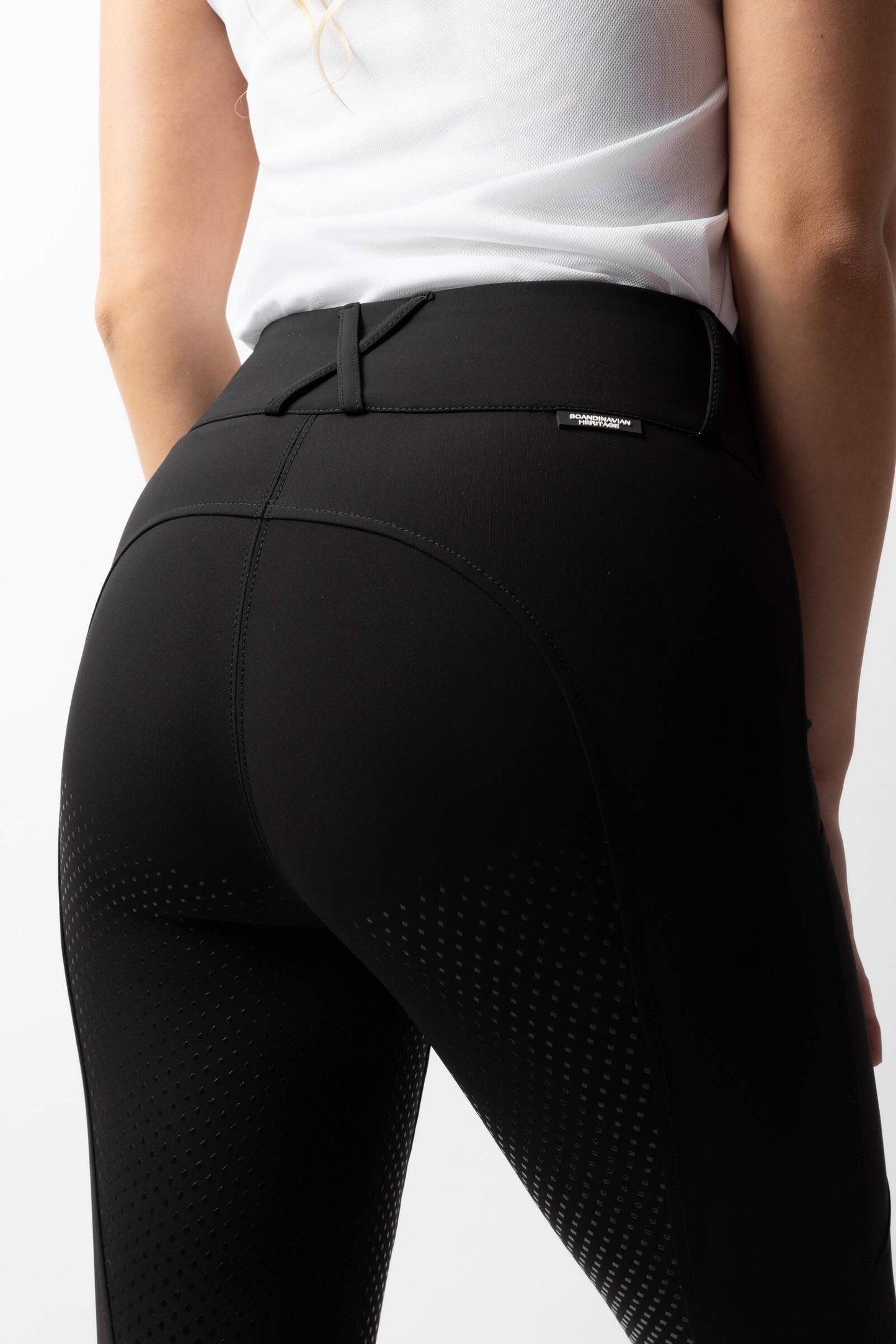 Horze Grand Prix Pro Ladies Breeches Black