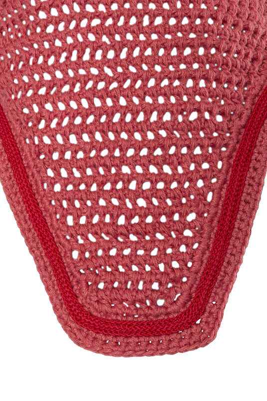 Horze Rose Tonique Ear Bonnet Fruit Dove