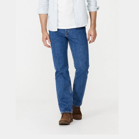 LEVI'S Men's 516 Straight Jean's Stonewash