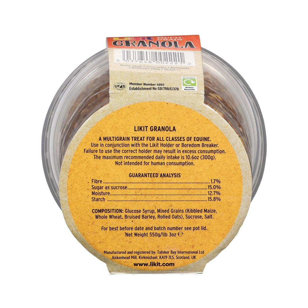 Likit Granola Horse Treat 550g