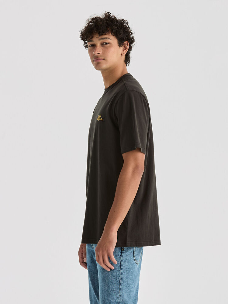 Lee Riders Relaxed Original Mens Tee Worn Black