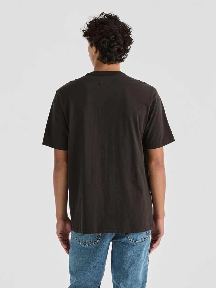 Lee Riders Relaxed Original Mens Tee Worn Black